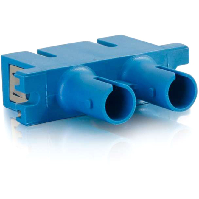 SC-ST DUPLEX SM FIBER COUPLER - PLASTIC - Thumbnail 3