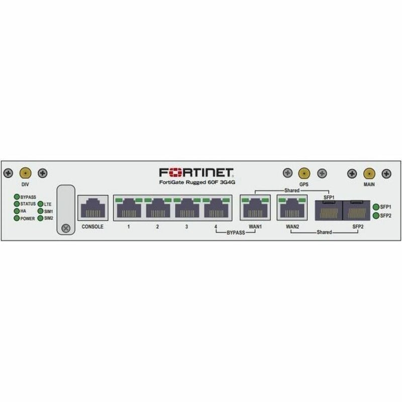 Fortinet FortiGate Rugged FGR-60F-3G4G Network Security/Firewall Appliance - Thumbnail 2