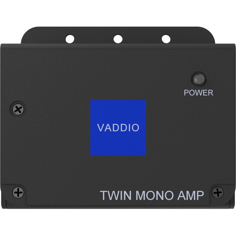 Vaddio Twin Mono Audio Amplifier - Black - Thumbnail 1
