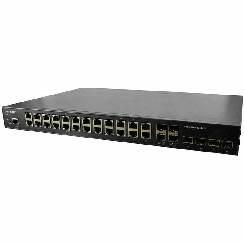 SWITCH LAYER 3 MGD HARDENED POE+ 24 10/100/1000BASE-T POE+ - Thumbnail 1