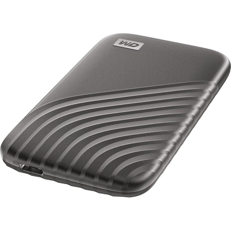 WD My Passport WDBAGF0020BGY-WESN 2 TB Portable Solid State Drive - External - Space Gray - Thumbnail 2