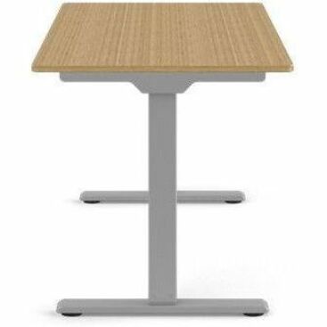 EFLOAT GO 2.0 SIT/STAND T-FOOT STYLE TABLE WITH 30 X 58 BAMBOO SURFACE AND T-FOO - Thumbnail 4