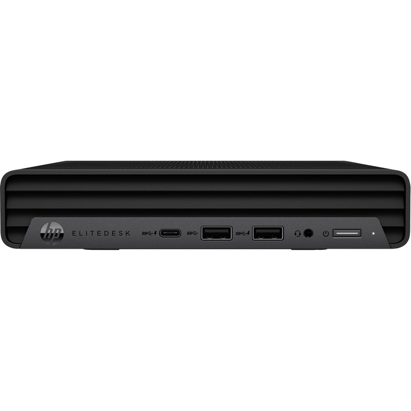 HP EliteDesk 805 G8 Desktop Computer - AMD Ryzen 5 PRO 5650G - 16 GB RAM DDR4 SDRAM - 256 GB SSD - Desktop Mini - Thumbnail 1