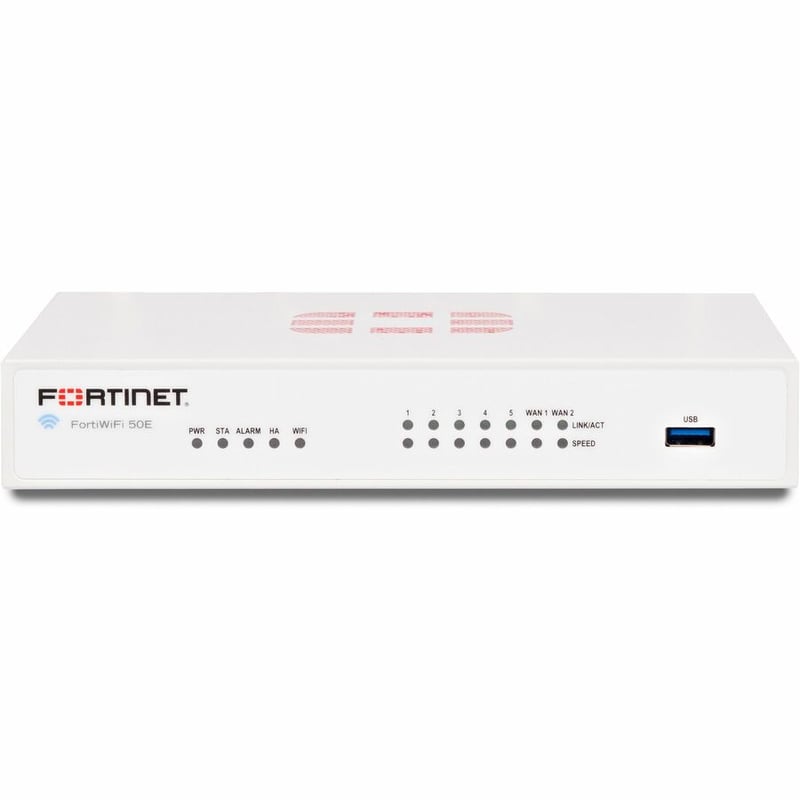 Fortinet FortiWifi FWF-50E Network Security/Firewall Appliance - Thumbnail 3