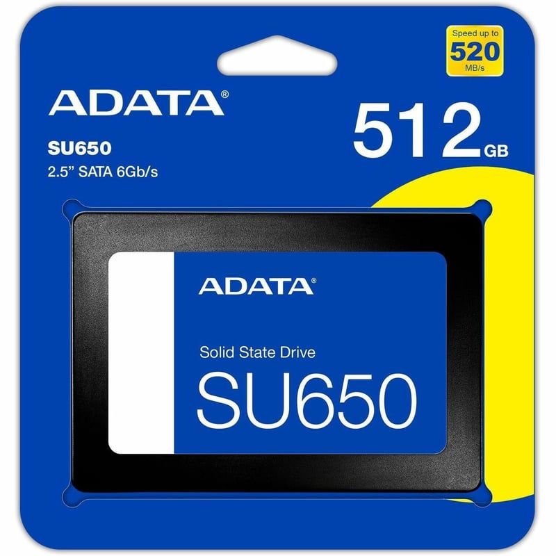 Adata Ultimate SU650 512 GB - 2.5" Internal - SATA (SATA/600) - Thumbnail 1