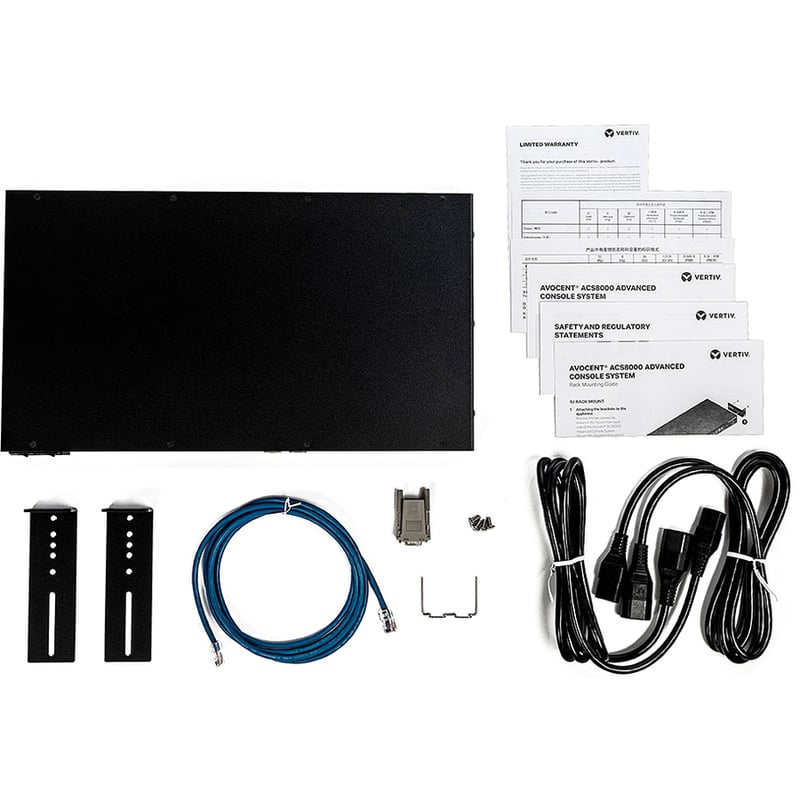 Vertiv Avocent 32-port ACS8000 Console System with dual AC Power Supply and analog modem, non-TAA - Thumbnail 2