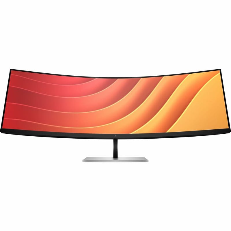 HP E45c G5 45" Class Dual Quad HD (DQHD) Curved Screen LED Monitor - 32:9 - Black, Silver - Thumbnail 4