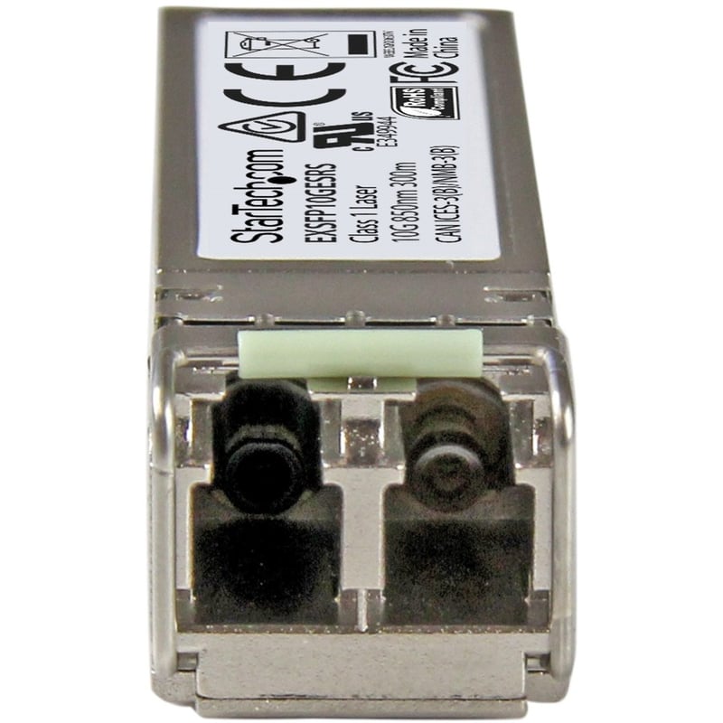 StarTech.com Juniper EX-SFP-10GE-SR Compatible SFP+ Module - 10GBASE-SR - 10GE SFP+ 10GbE Multimode Fiber MMF Optic Transceiver - 300m DDM - Thumbnail 2