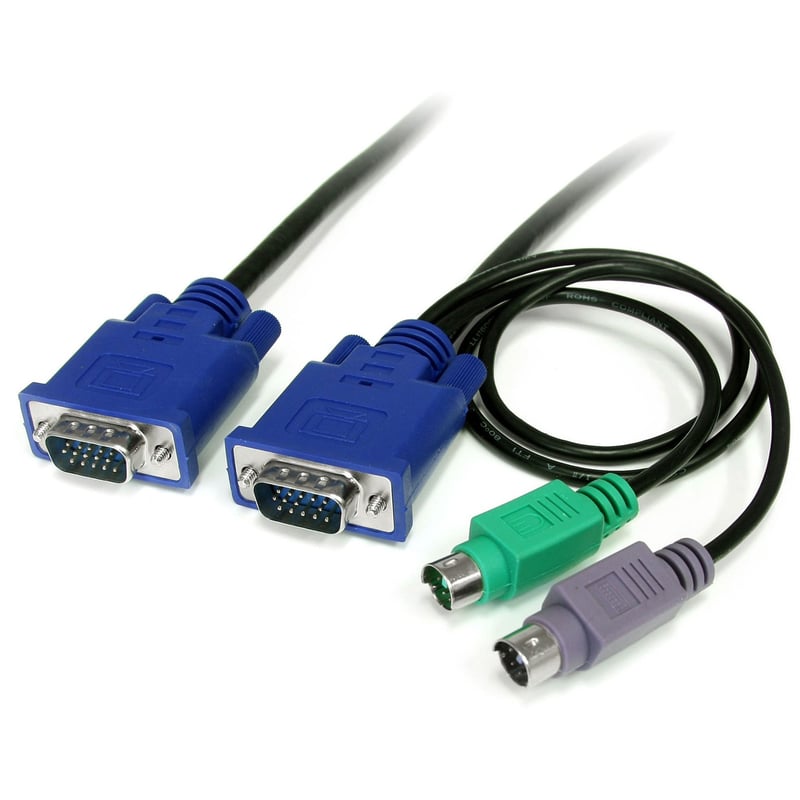 StarTech.com Ultra Thin KVM Cable - Thumbnail 1