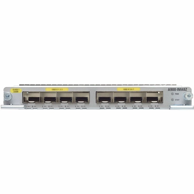 ASR 900 8 X10GEINTERFACEMODULEFLXBLECNSMPTNSL REMANUFACTURED - Thumbnail 2