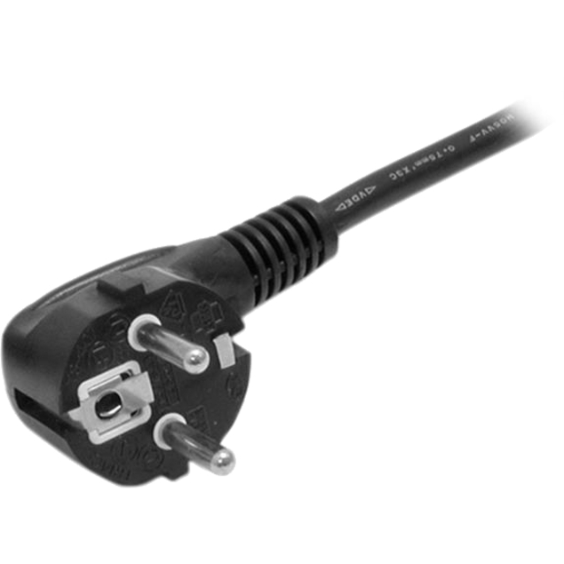 StarTech.com 6 ft 2 Prong European Power Cord for PC Computers - Thumbnail 2