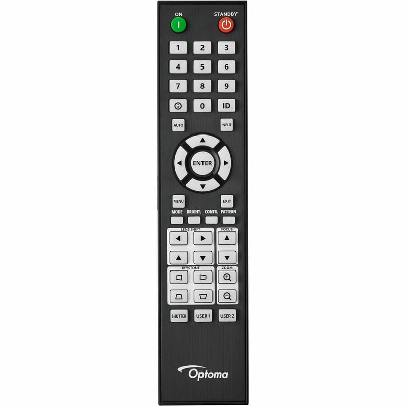 Optoma ZU725TST 3D Short Throw DLP Projector - 16:10 - Black - Thumbnail 2