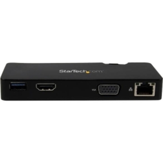 StarTech.com Travel Docking Station for Laptops - HDMI or VGA - USB 3.0 - Portable Universal Laptop Mini Dock - Thumbnail 5