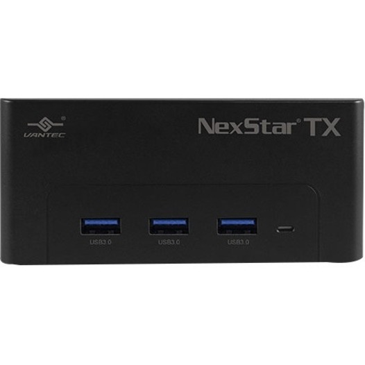 Vantec NexStar TX NST-D328S3H-BK Drive Dock SATA/600 - USB 3.0 Type A Host Interface - UASP Support External - Thumbnail 4