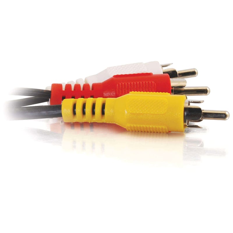 C2G 6ft Value Series Composite Video + Stereo Audio Cable - Thumbnail 4