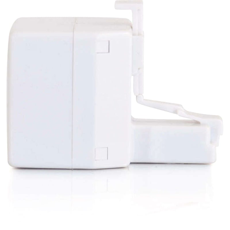 RJ45 8-PIN MOD T-ADPTR - ALLOWS FOR A CONNECTION OF TWO RJ45 MALE CONNECTORS TO - Thumbnail 3