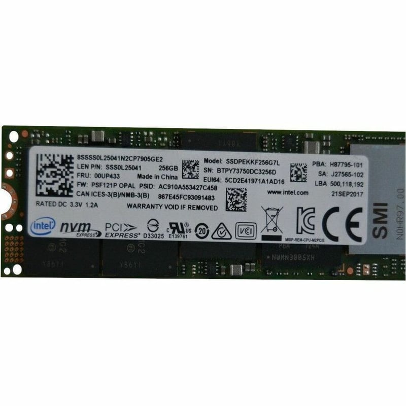 LENOVO 256GB M.2 2280 NVME SSD - Thumbnail 5