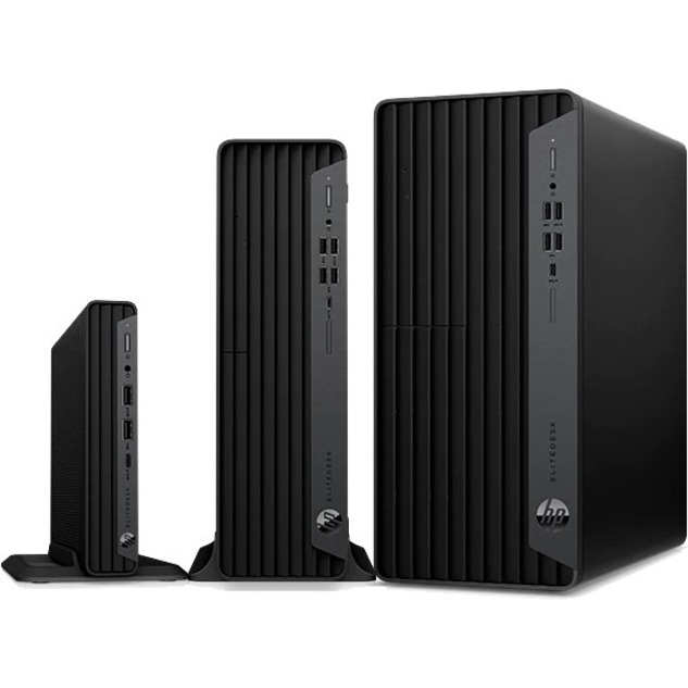 HP EliteDesk 805 G6 Desktop Computer - AMD Ryzen 3 PRO 4350G Quad-core (4 Core) - 8 GB RAM DDR4 SDRAM - 256 GB M.2 PCI Express NVMe SSD - Mini PC - Thumbnail 3