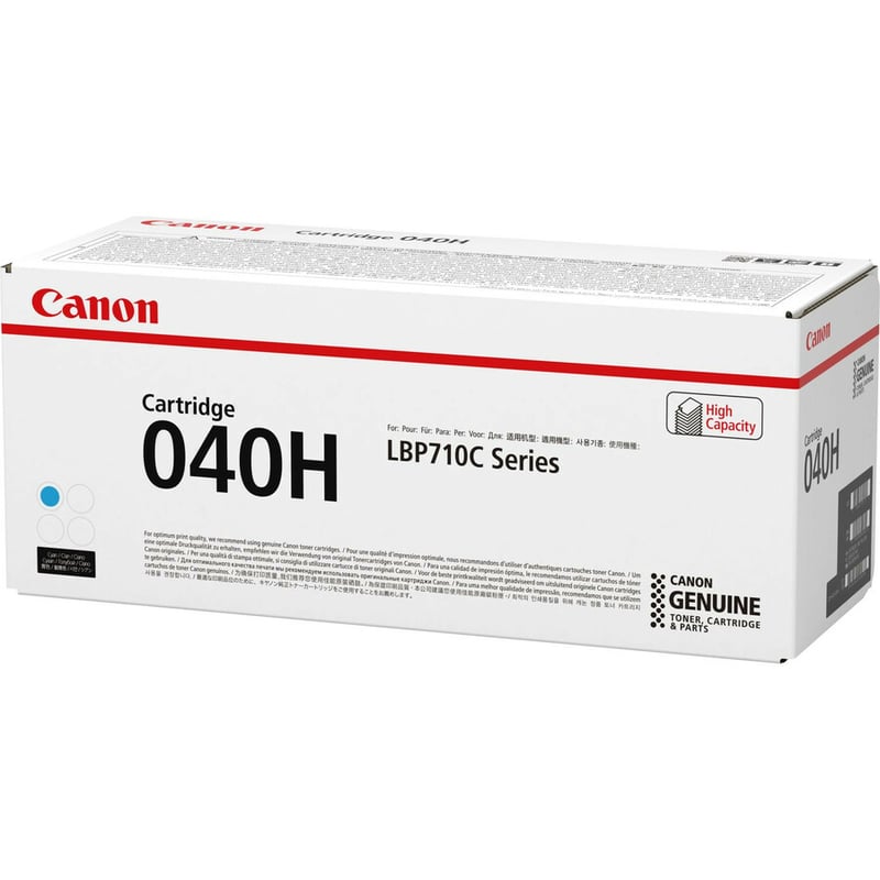 Canon CRG-040H Original Laser Toner Cartridge - Cyan Pack - Thumbnail 4