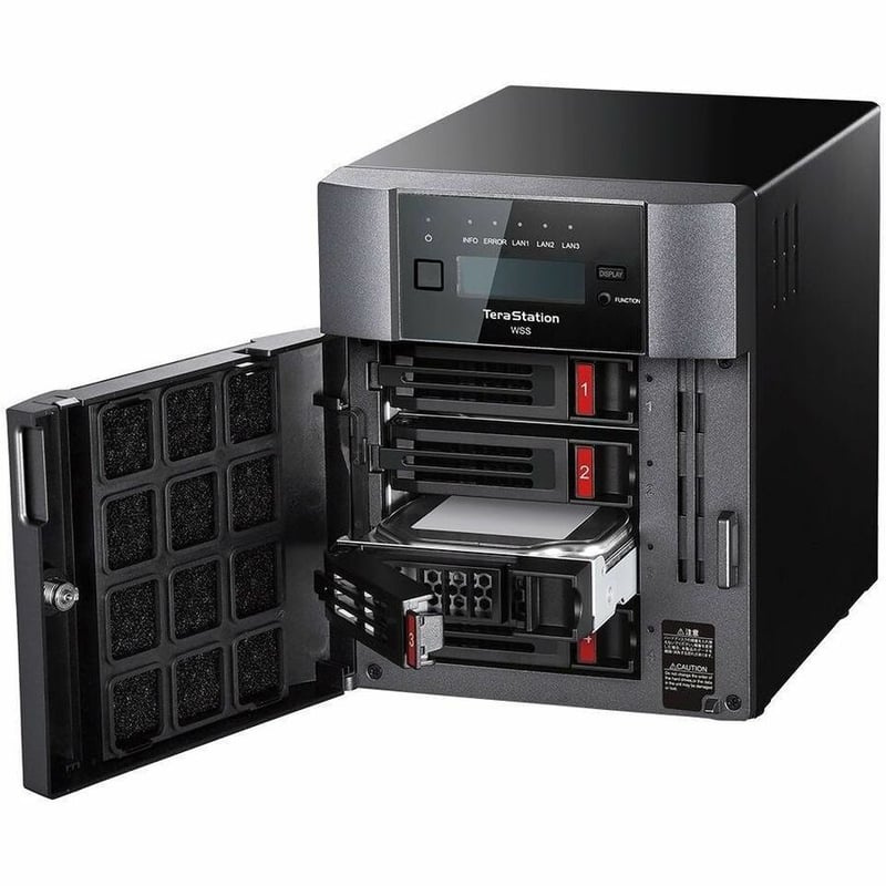 TERASTATION 5420DN 32TB 4-BAY WS IOT 2025 WORKGROUP 4X8TB NAS HD - Thumbnail 4