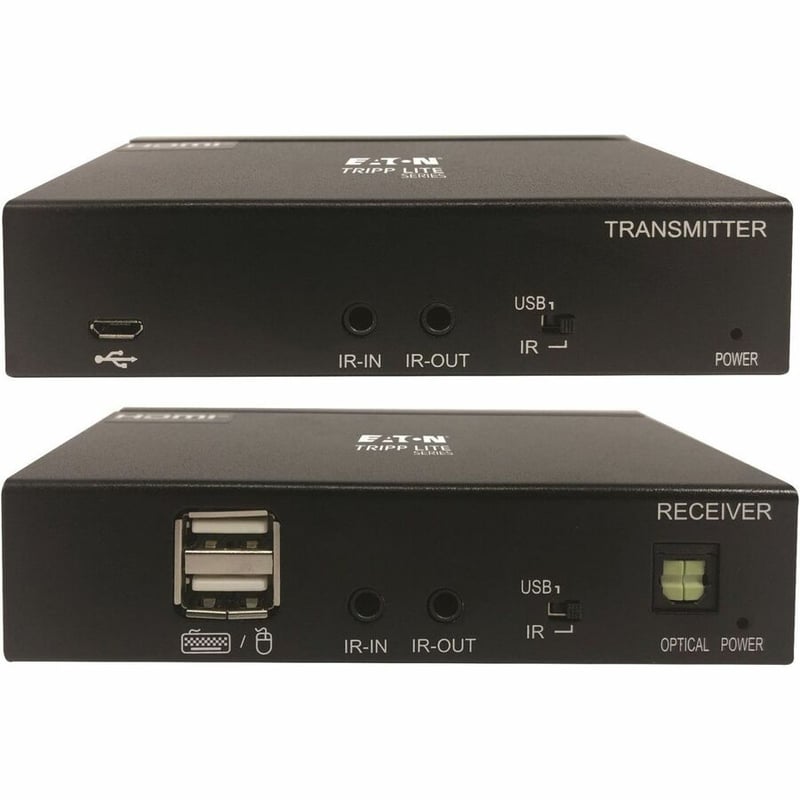 DISPLAYPORT CAT6 EXTENDER KIT TRAN/REC 4K60HZ 4:4:4 POC 230FT TAA - Thumbnail 2