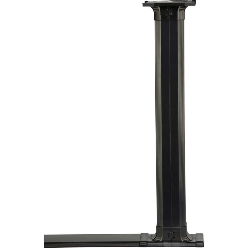 Panduit Above Floor Raceway Table Leg Fitting, Black - Thumbnail 2