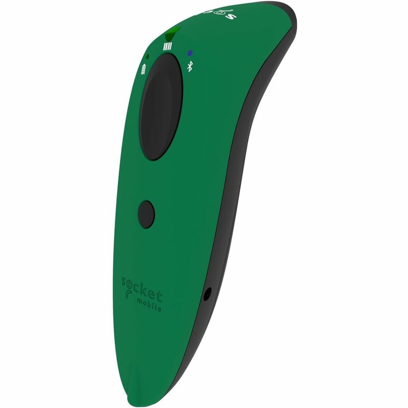 Socket Mobile SocketScan S720, Linear Barcode Plus QR Code Reader, Green & Black Dock