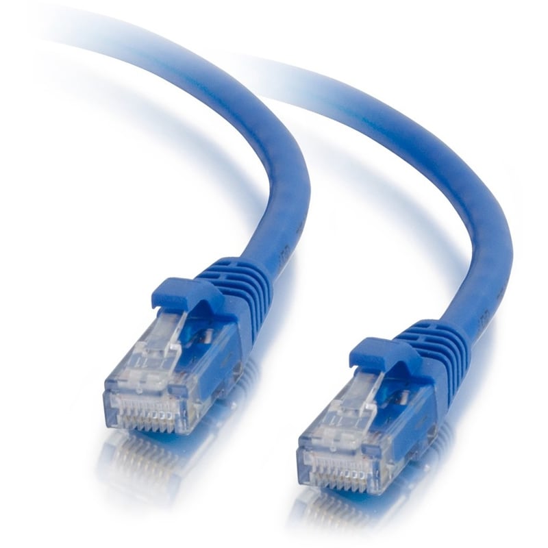 C2G 7ft Cat5e Ethernet Cable - Snagless Unshielded (UTP) - Blue - Thumbnail 1
