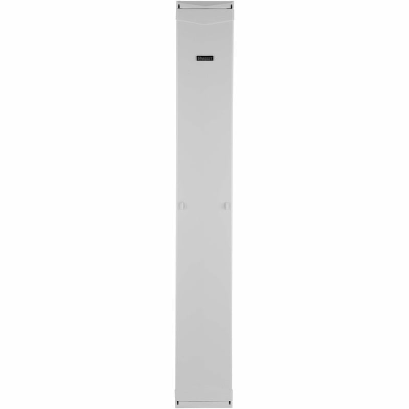 Panduit PE2V Vertical Dual-Sided Manager, 1 Door, 45RU, 12 in. Wide, White - Thumbnail 2