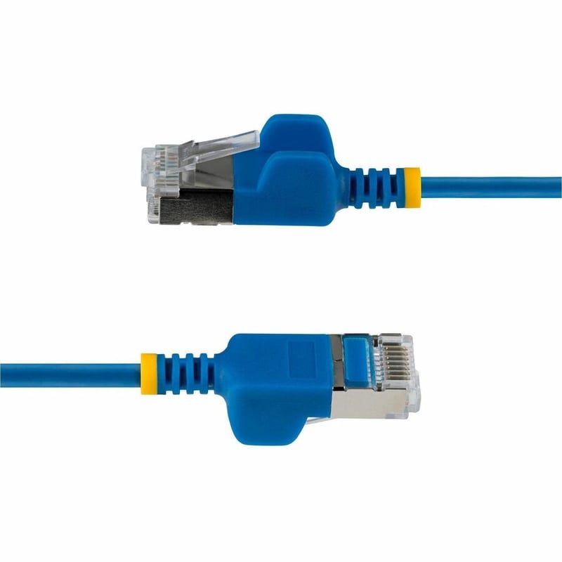 ULTRA SLIM CAT6A CABLE BLUE SLIM RJ45 FTP PATCH CABLE - Thumbnail 3