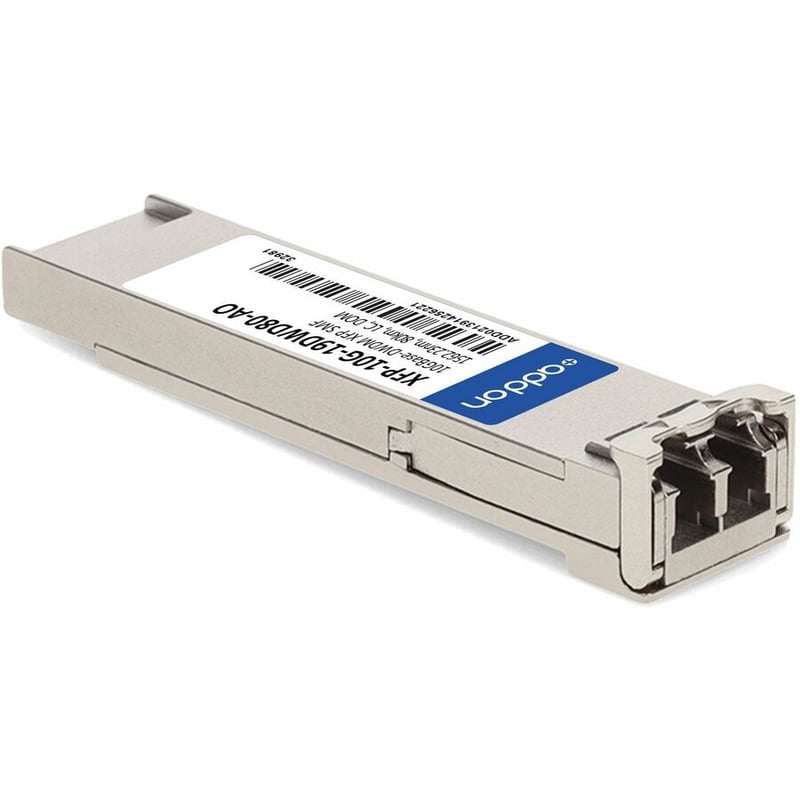 AddOn Alcatel-Lucent Nokia® XFP-10G-19DWD80 Compatible TAA 10GBase-DWDM XFP Transceiver 100GHz (SMF, 1562.23nm, 80km, LC, DOM) - Thumbnail 3