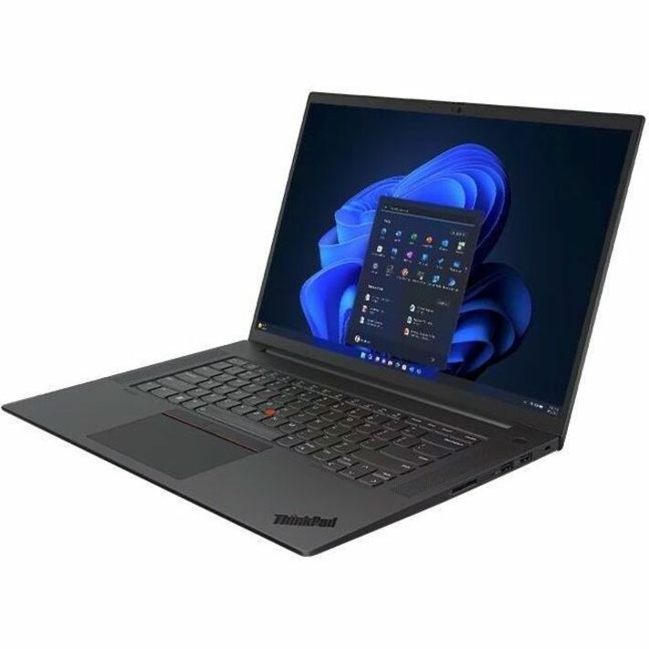Lenovo ThinkPad P1 Gen 6 21FV0020US 16" Touchscreen Notebook - WQUXGA - Intel Core i7 13th Gen i7-13800H - vPro Technology - 32 GB - 1 TB SSD - English Keyboard - Black Weave - Thumbnail 4