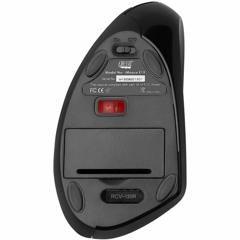 Adesso iMouse E10 2.4 GHz RF Wireless Vertical Ergonomic Mouse - Thumbnail 5