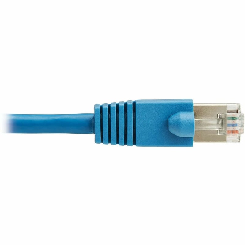 Eaton Tripp Lite Series Cat8 40G Snagless SSTP Ethernet Cable (RJ45 M/M), PoE, LSZH, Blue, 15 m (49.2 ft.) - Thumbnail 5