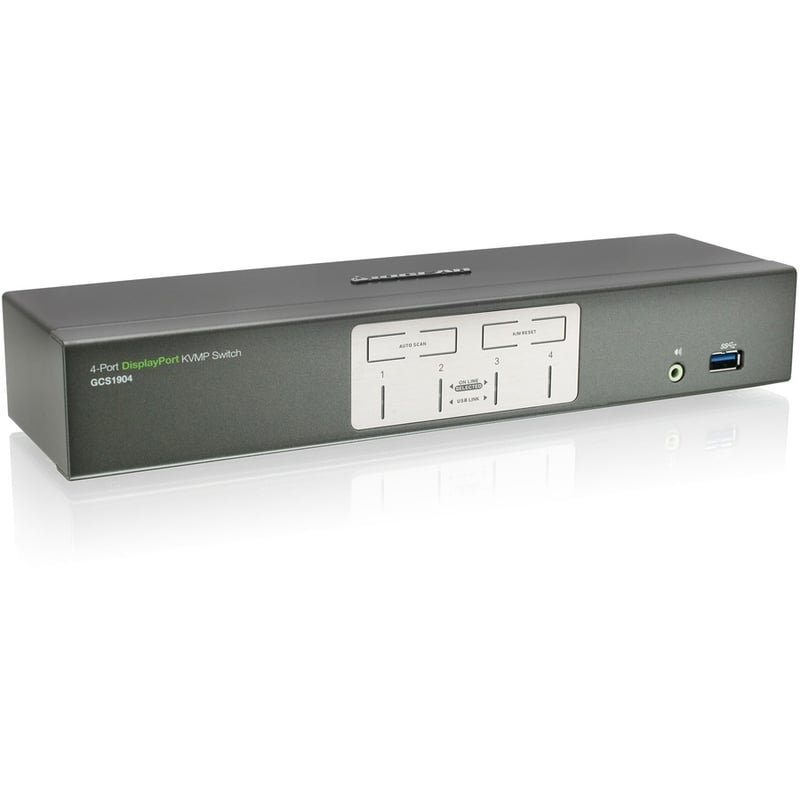 IOGEAR 4-Port DisplayPort KVMP Switch with USB 3.0 Hub (TAA Compliant) - Thumbnail 3