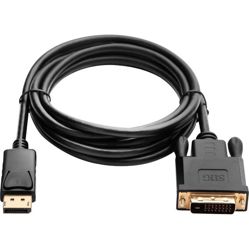 SIIG DisplayPort to DVI 6ft Cable - Thumbnail 4