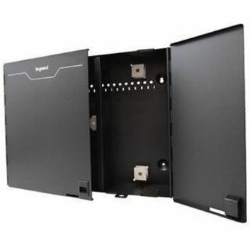 Ortronics Mounting Enclosure for Splice Cassette, Adapter Panel, Splice Tray - Black - Thumbnail 3