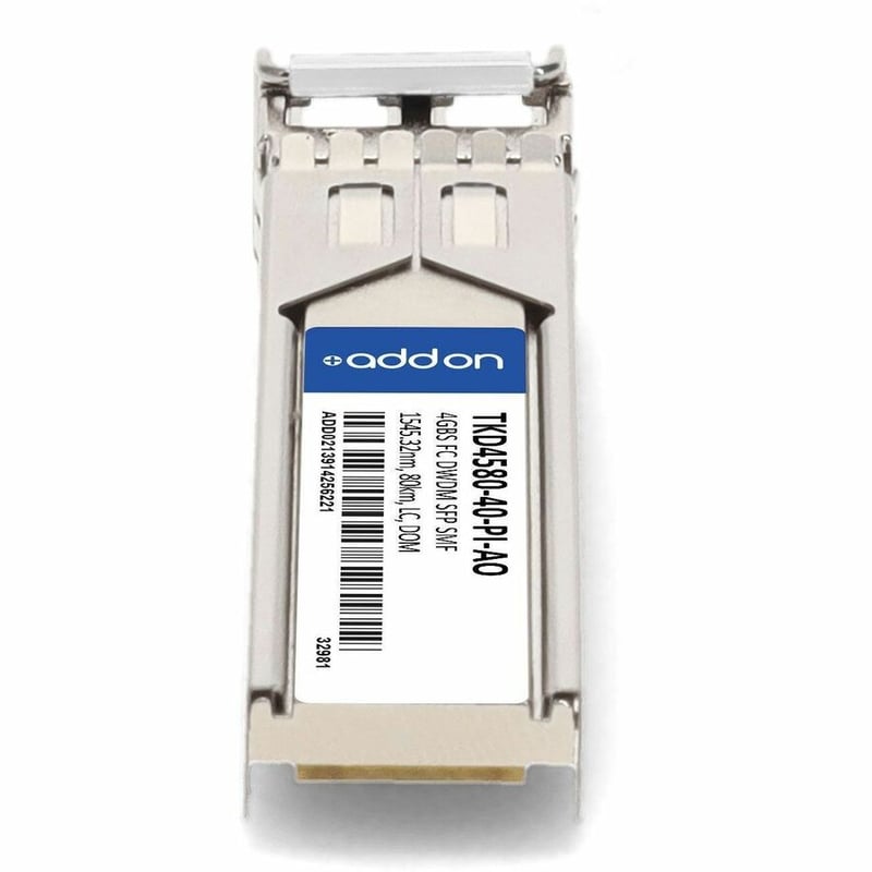 AddOn Arris® TKD4580-40-PI Compatible TAA 4GBase-DWDM FC SFP Transceiver C-Band Channel DW40 100GHz (SMF, 1545.32nm, 80km, LC, DOM, -40 to 85C) - Thumbnail 4