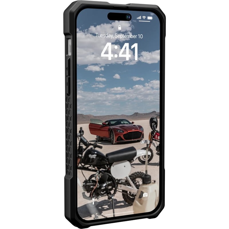 Urban Armor Gear Monarch Pro iPhone 14 Pro Max Case - Carbon Fiber - Thumbnail 4