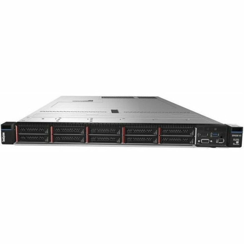 Lenovo ThinkSystem SR630 V3 7D73A05NNA 1U Rack Server - 1 Xeon Silver 4510 2.40 GHz - 32 GB RAM - Serial ATA/600 Controller - Thumbnail 3