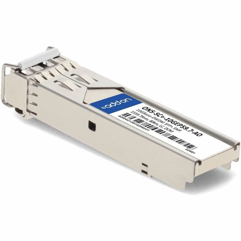 AddOn Cisco® ONS-SC+-10GEP59.7 Compatible TAA 10GBase-DWDM SFP+ Transceiver C-Band 100GHz (SMF, 1559.79nm, 80km, LC, DOM) - Thumbnail 3
