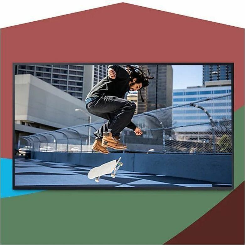 2024 85IN LST7C TERRACE 4K TV PARTIAL SUN OUTDOOR QLED LIFESTYLE - Thumbnail 4