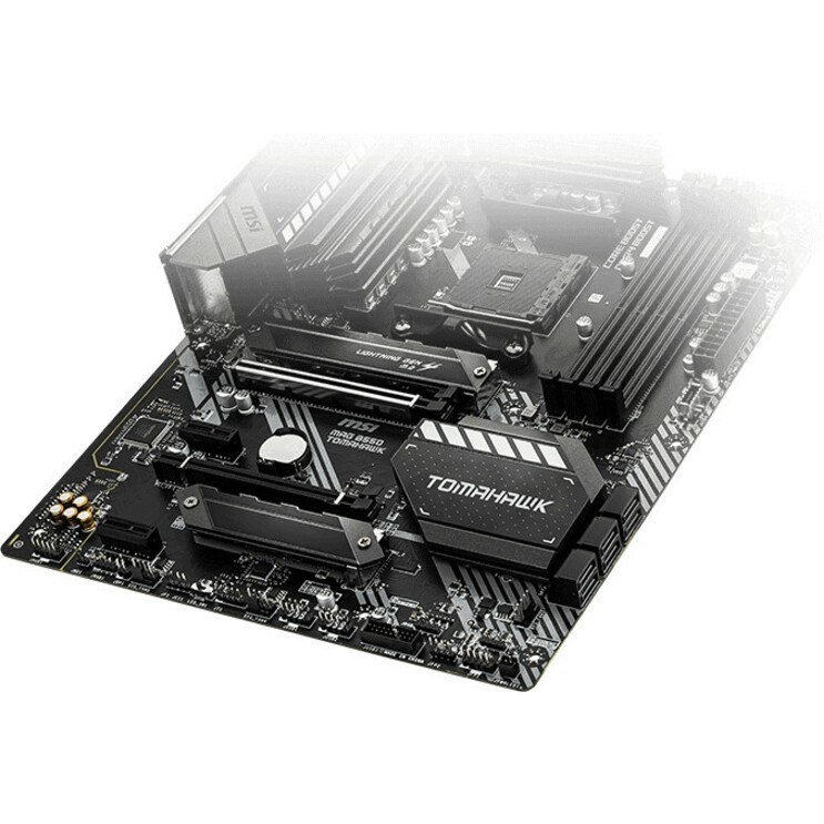 MSI MAG B550 TOMAHAWK Desktop Motherboard - AMD B550 Chipset - Socket AM4 - ATX - Thumbnail 3