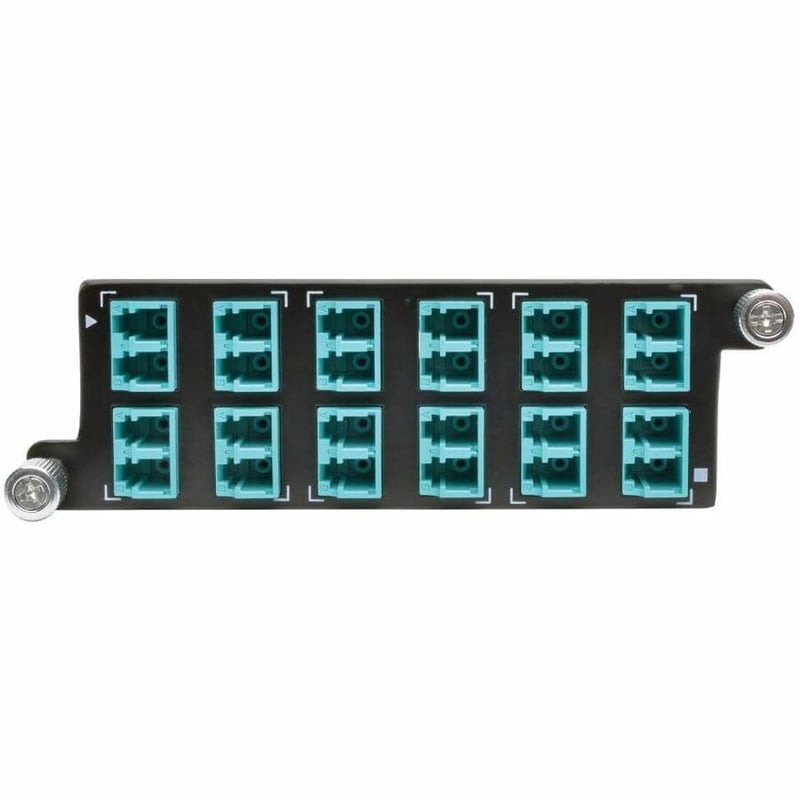 Tripp Lite by Eaton 40/100Gb Breakout Cassette 40Gb to 4 x 10Gb 100Gb to 4 x 25Gb (x3) 8-Fiber MTP/MPO to (x12) LC Duplex Type-B Polarity - Thumbnail 3