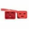 POWER CORD C20 C21 HEAVY-DUTY 20A 250V 12 AWG 6FT RED - Thumbnail 3