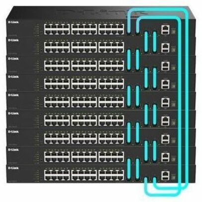 24 PORT 1G MNGD SWITCH 4 X 10G SFP+ - Thumbnail 4