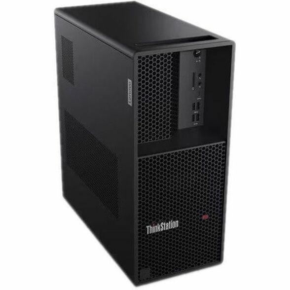 Lenovo ThinkStation P3 30GS008JUS Workstation - 1 Core i5 13th Gen i5-13500 - vPro Technology - 32 GB - 1 TB SSD - Tower - Thumbnail 2