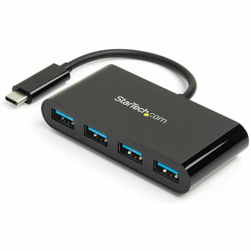 StarTech.com USB C Hub - 4 Port USB C to USB-A (4x) - Bus Powered USB Hub - USB Type C to USB Hub - USB-C to USB - USB 3.0 Type C - Thumbnail 1