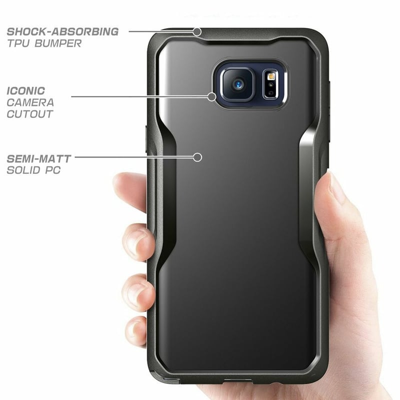 GALAXY NOTE 5 UB CASE - SOLID BLACK - Thumbnail 2