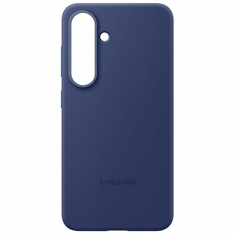 Samsung Galaxy S25 Silicone Case, Blue - Thumbnail 1
